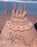 beach birthday party idea